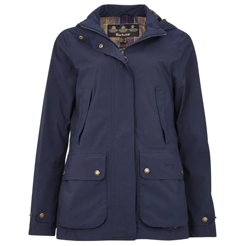 Barbour Waterproof Women's Clyde Jacket in Navy